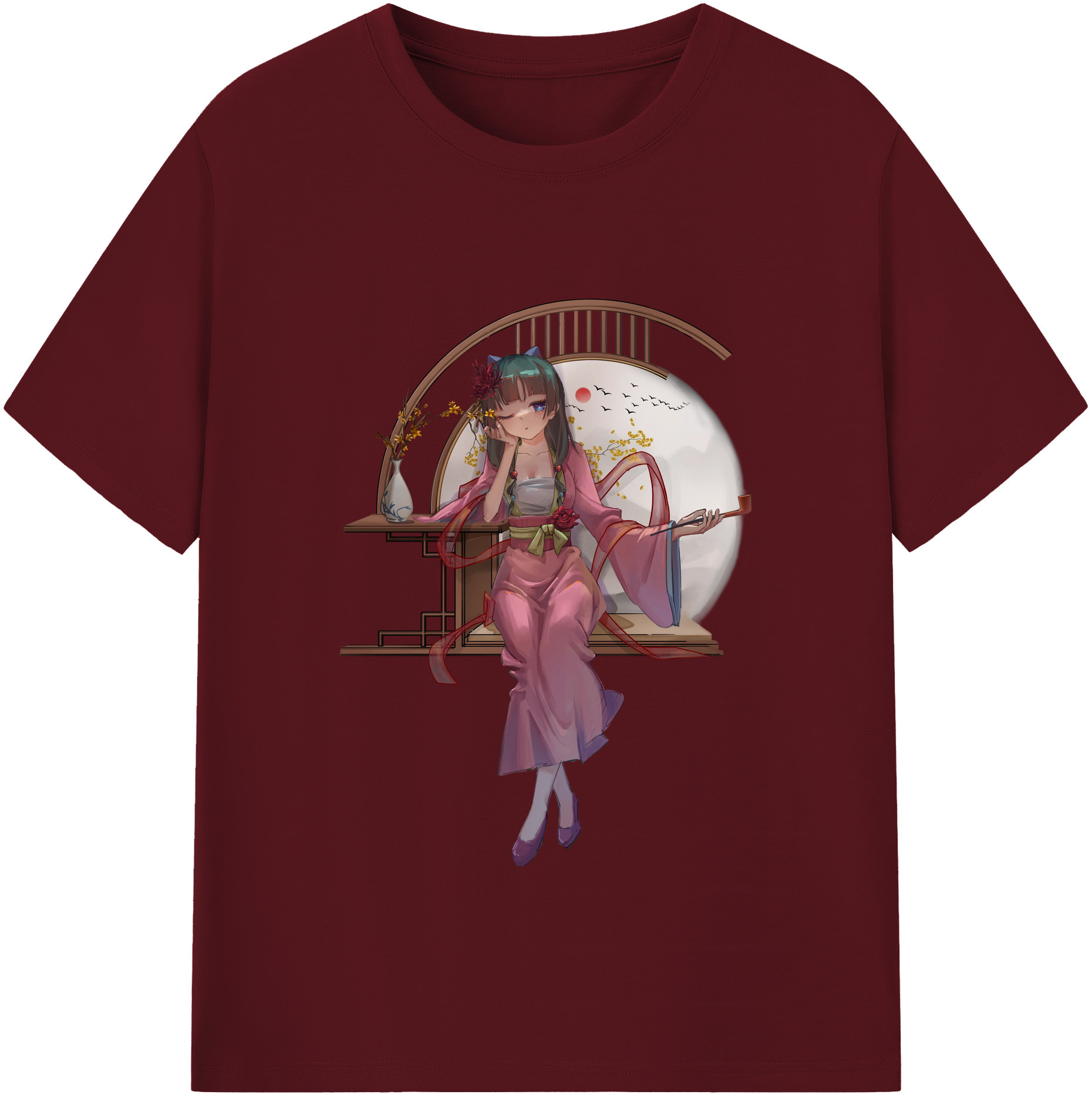 （画像用） 薬屋のひとりごと The Apothecary Diaries 綿100％半袖Tシャツ（フロントプリント）